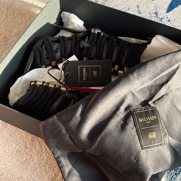 Balmain H&M Limited Edition Gladiator Sandals - Picture 8 of 16